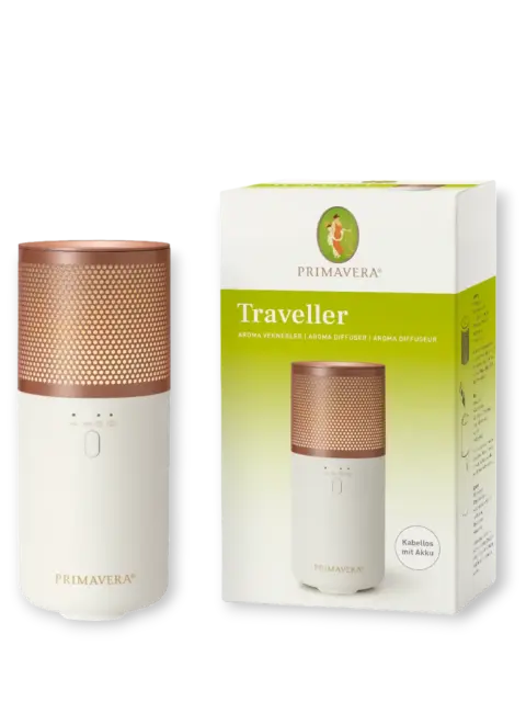 Безжичен арома дифузер Traveller Primavera - Кутия и дифузер