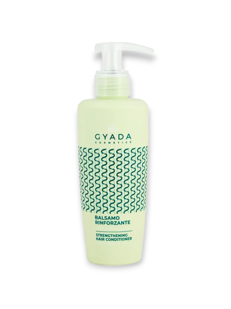 Подсилващ балсам за коса със спирулина, Gyada, 200 мл