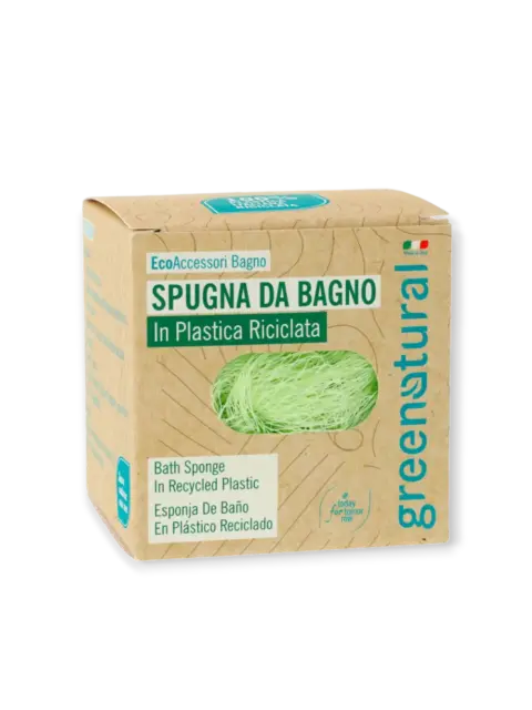 Гъба за баня от рециклирана пластмаса Greenatural