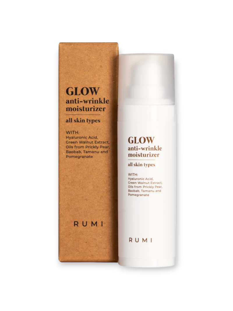 Дълбоко хидратиращ дневен крем за лице, серия GLOW, Rumi Cosmetics