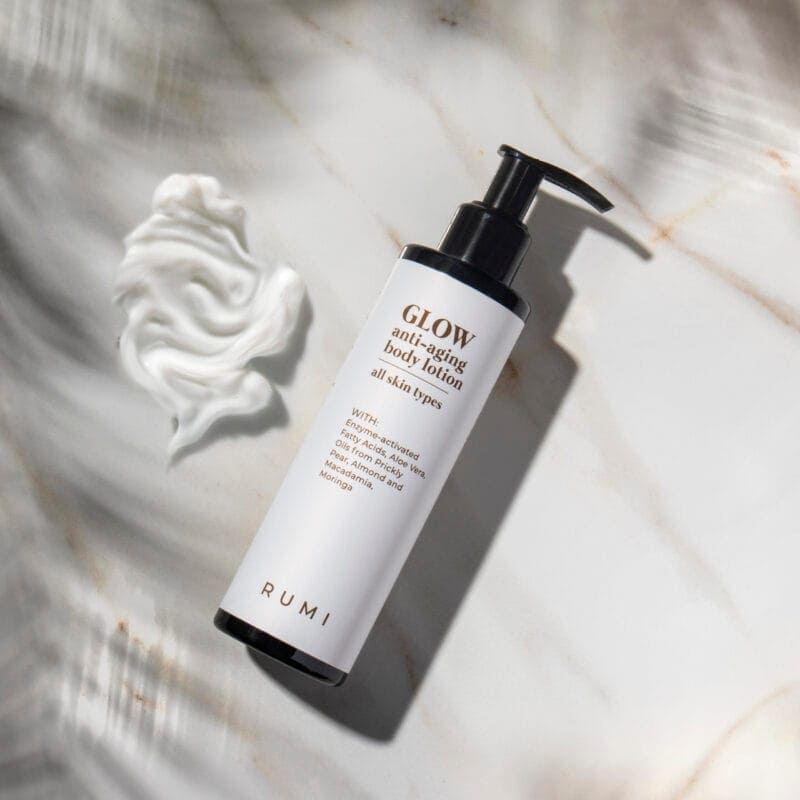 Glow anti-aging body lotion
