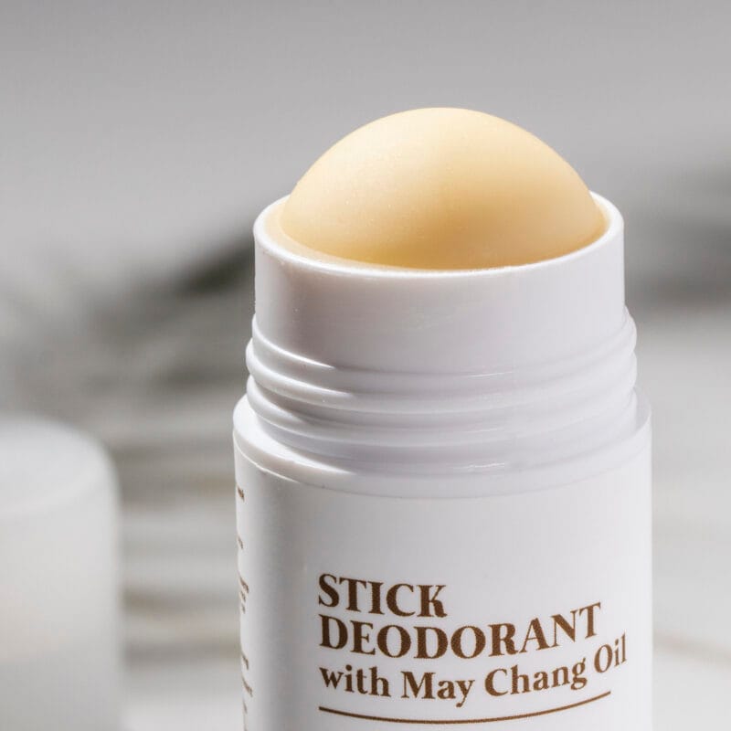 Stick deodorant with May Chang oil