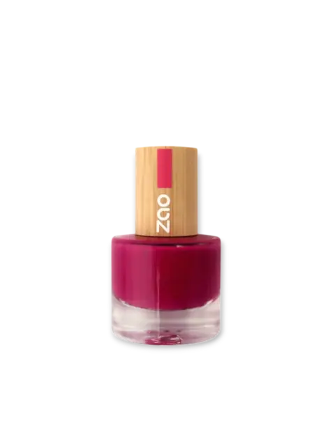 ZAO Organic Натурален лак за нокти Малина 663