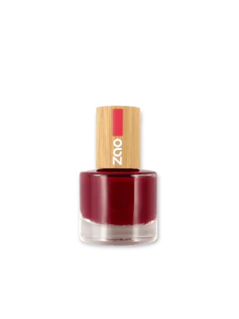ZAO Organic Натурален лак за нокти горещо Червен 668
