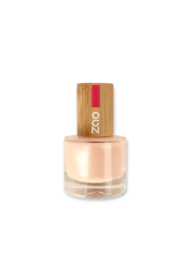 ZAO Organic Натурален лак за нокти ballerina pink 672