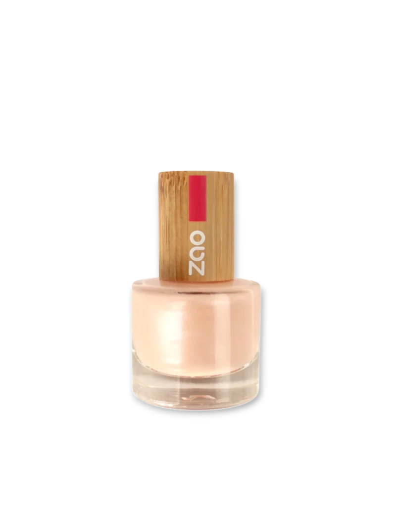 ZAO Organic Натурален лак за нокти ballerina pink 672