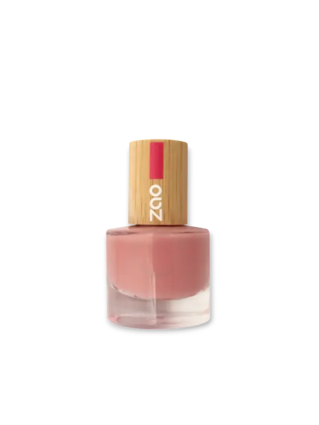 ZAO Organic Натурален лак за нокти La vei en rose 677