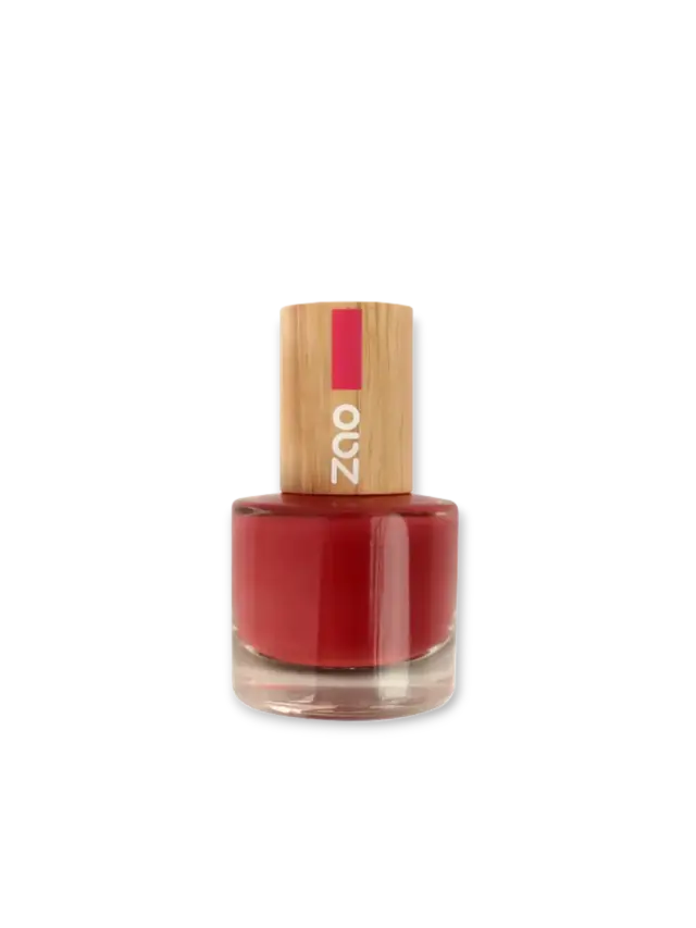 ZAO Organic Натурален лак за нокти Tuscana red 679
