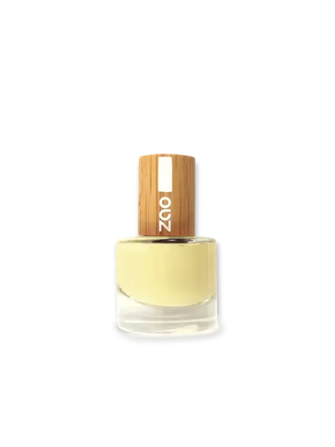 ZAO Organic Натурален лак за нокти Mimosa pastel 681