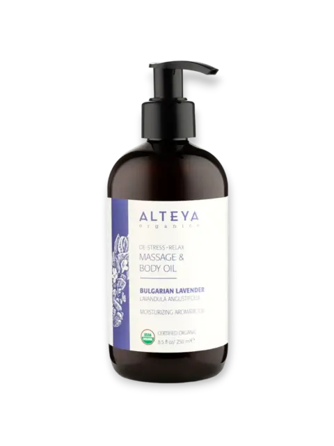 Масажно масло за тяло с Лавандула 250 мл Alteya Organics