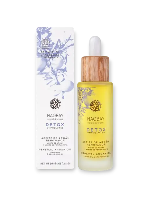 Naobay DETOX регенериращо масло с арган 30 мл