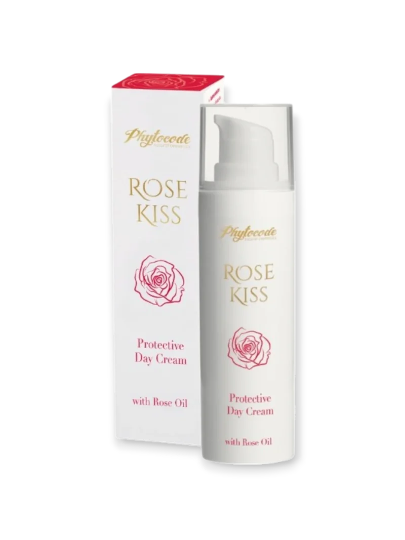 Защитен дневен крем за лице, 30 мл, Rose Kiss