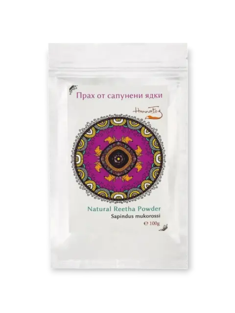 Прах от сапунени ядки 100 г HennaFox