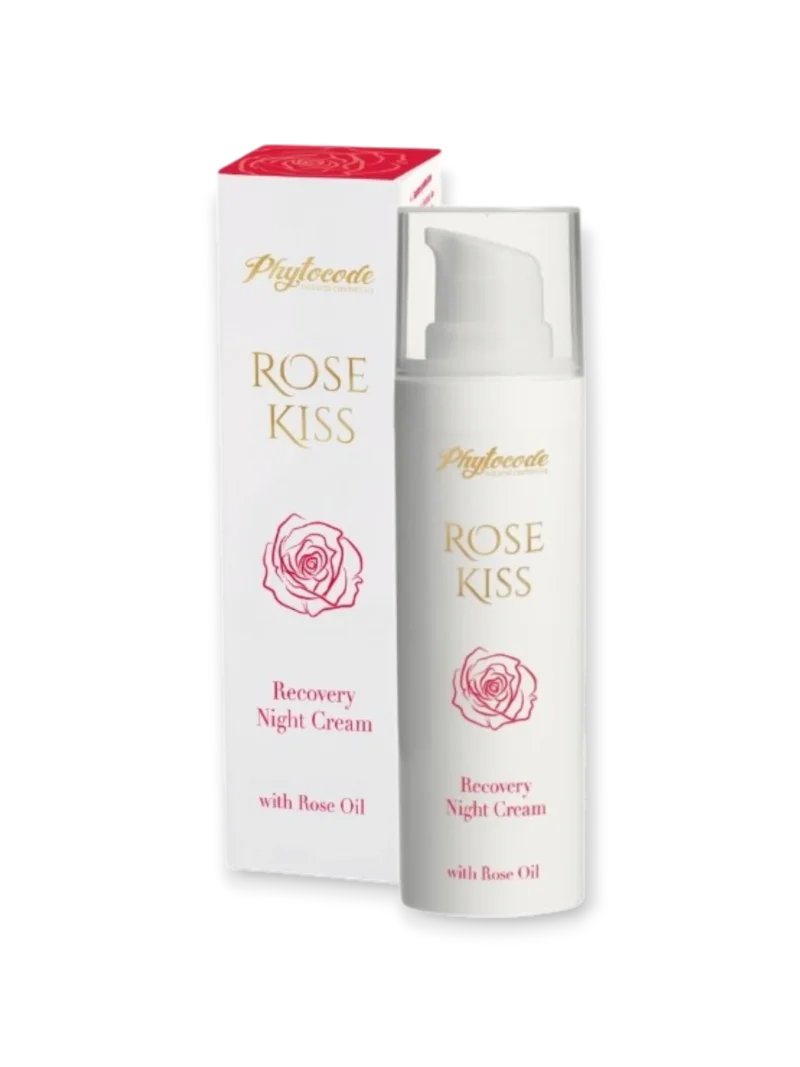 Възстановяващ нощен крем за лице, 30 мл, Rose Kiss