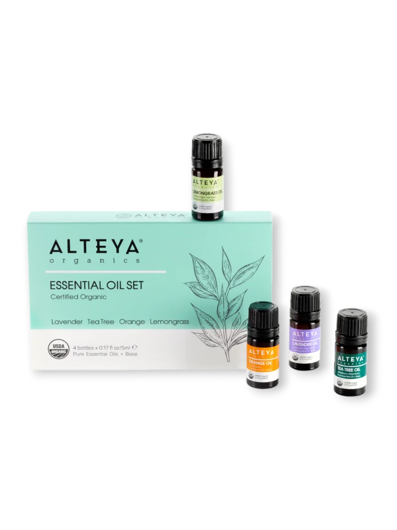 Био сет от 4 бр. масла Признатeлност, Alteya Organics