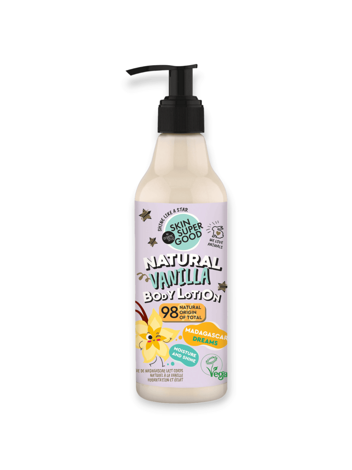 Лосион за тяло Ванилия , Organic Shop, 250 мл