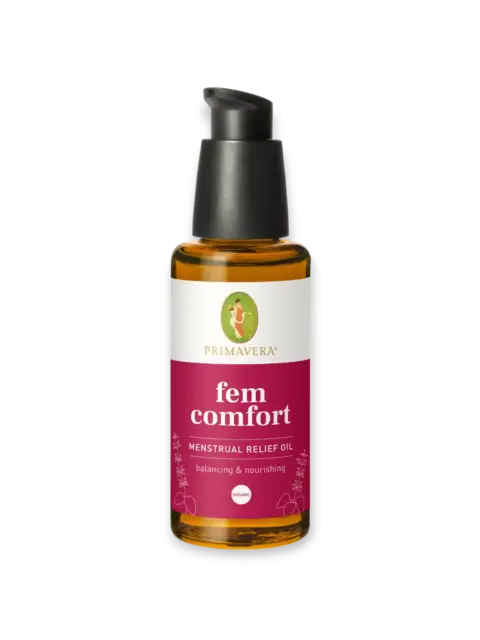 Масажно масло Менструален баланс, Fem Comfort 50 мл Primavera