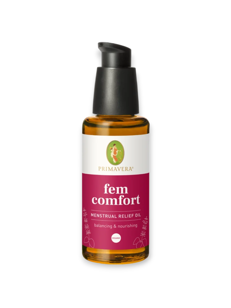 Масажно масло Менструален баланс, Fem Comfort 50 мл Primavera
