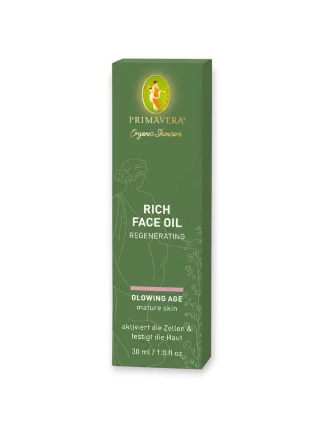 Facial Oil - Mature Skin 30 ml | Glowing Age | Primavera