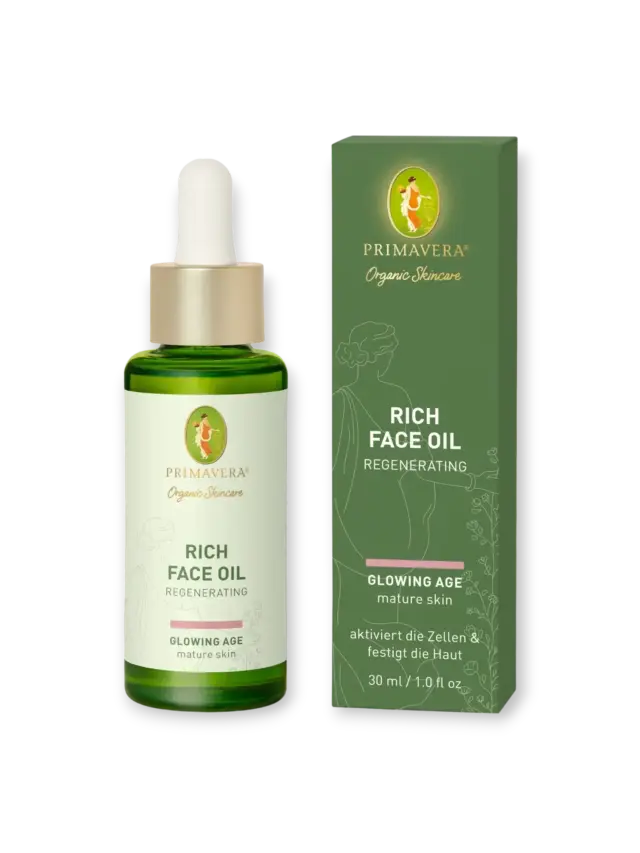 Facial Oil - Mature Skin 30 ml | Glowing Age | Primavera