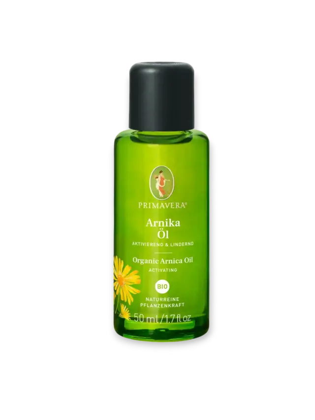 Organic Arnica oil 50 ml, Primavera