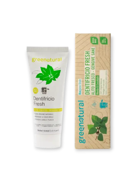 Паста за зъби Свежа мента 75 мл Greenatural