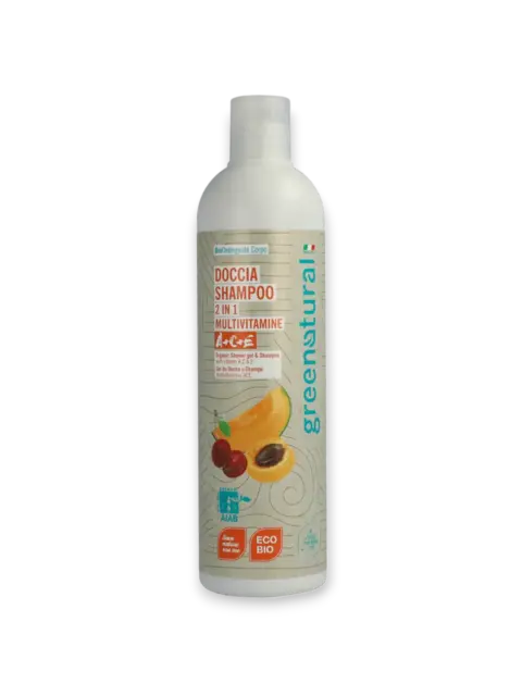 Шампоан и Душ Гел Мултивитамини A+C+E 400 мл Greenatural