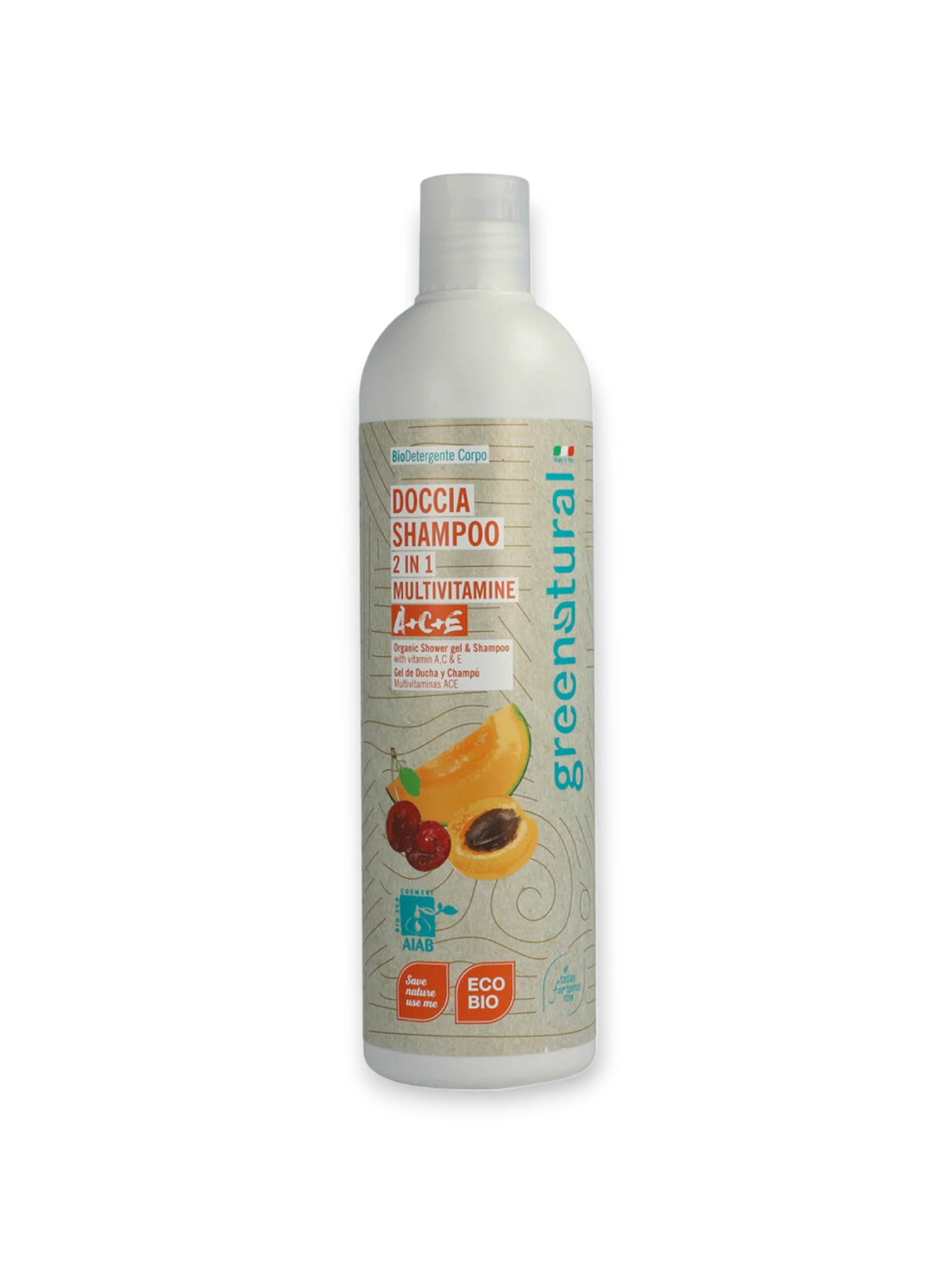 Шампоан и Душ Гел Мултивитамини A+C+E 400 мл Greenatural