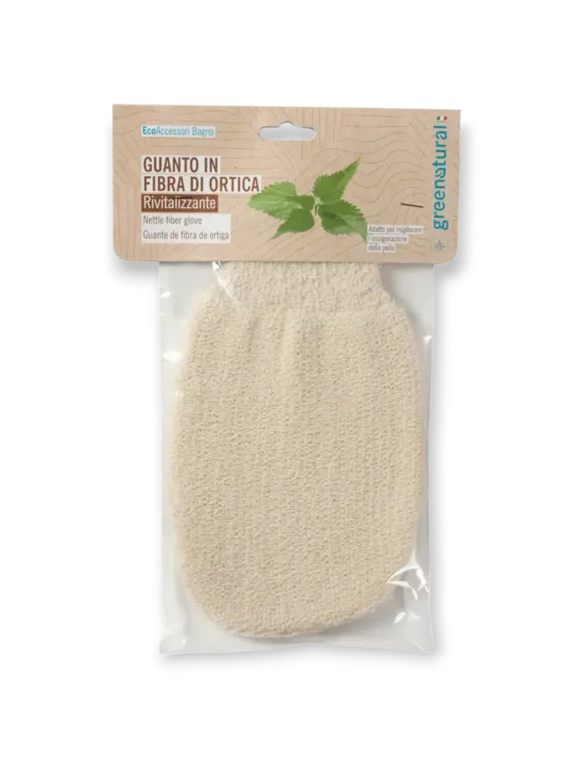 Greenatural nettle fiber bath glove