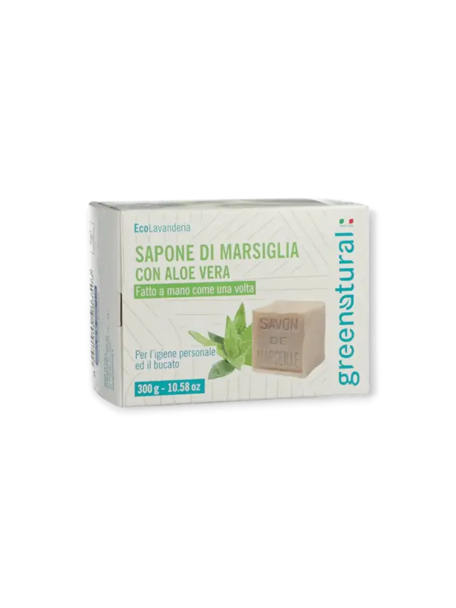 Mарсилски сапун за пране с Алое вера 300 г Greenatural