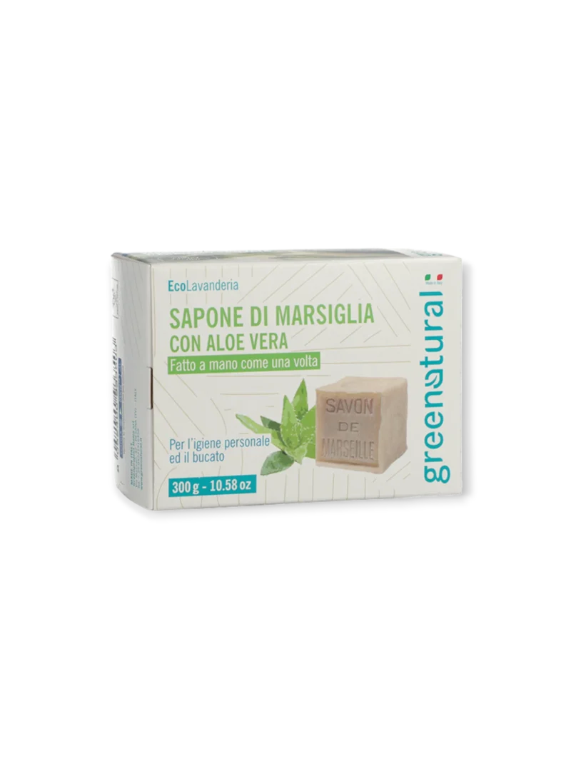 Mарсилски сапун за пране с Алое вера 300 г Greenatural