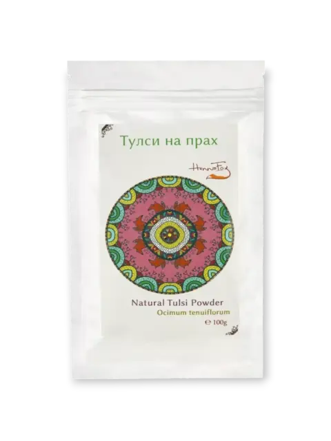 Тулси на прах 100 г HennaFox