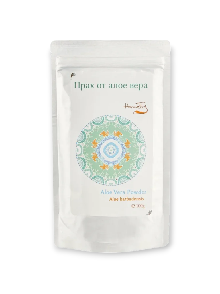 Алое Вера на прах 100 г HennaFox