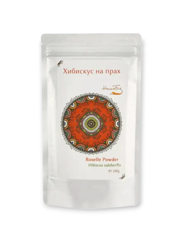 Хибискус на прах 100 г HennaFox