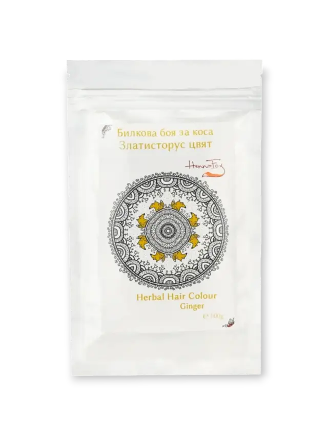 Herbal Hair Dye Golden Blonde HennaFox