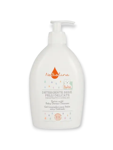 Нежен измиващ гел за бебета 500 мл NeBiolina Bebé