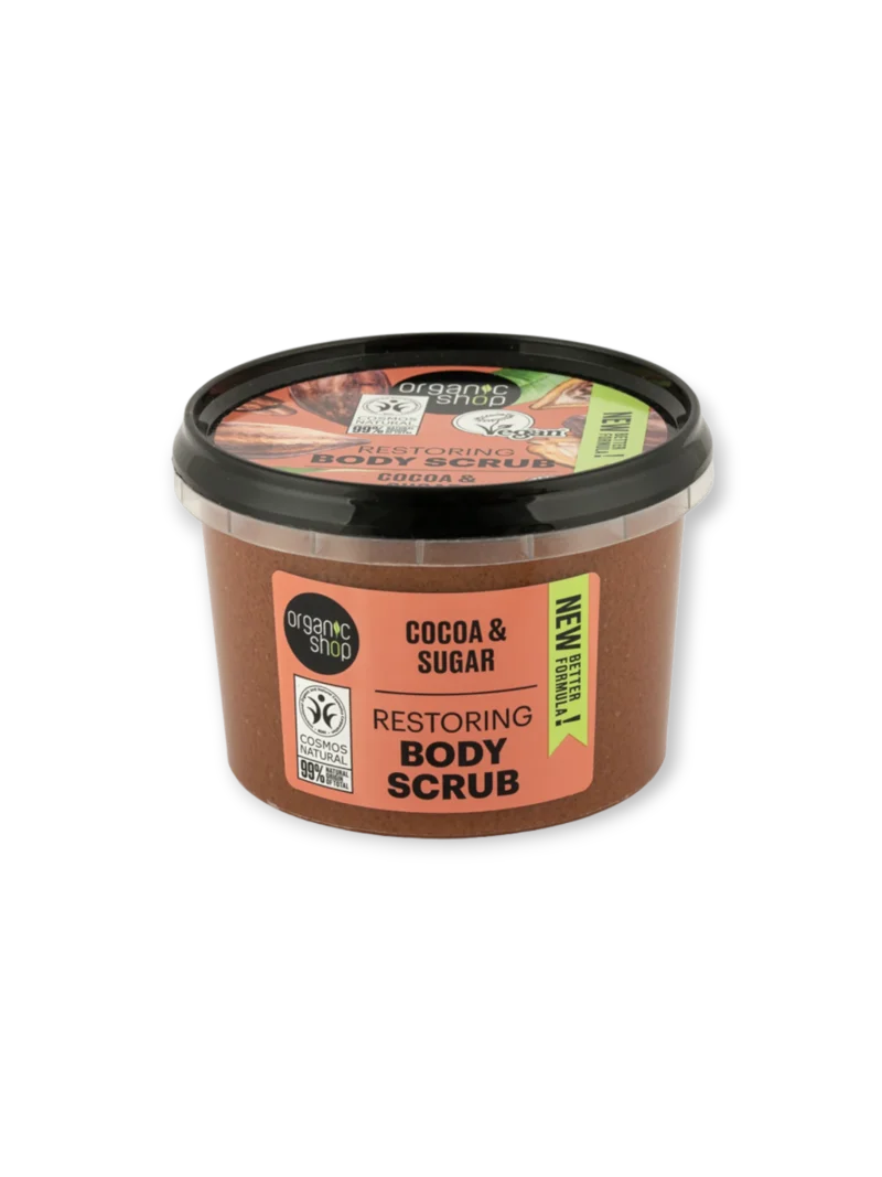 Скраб за тяло с Белгийски шоколад 250 мл Organic Shop
