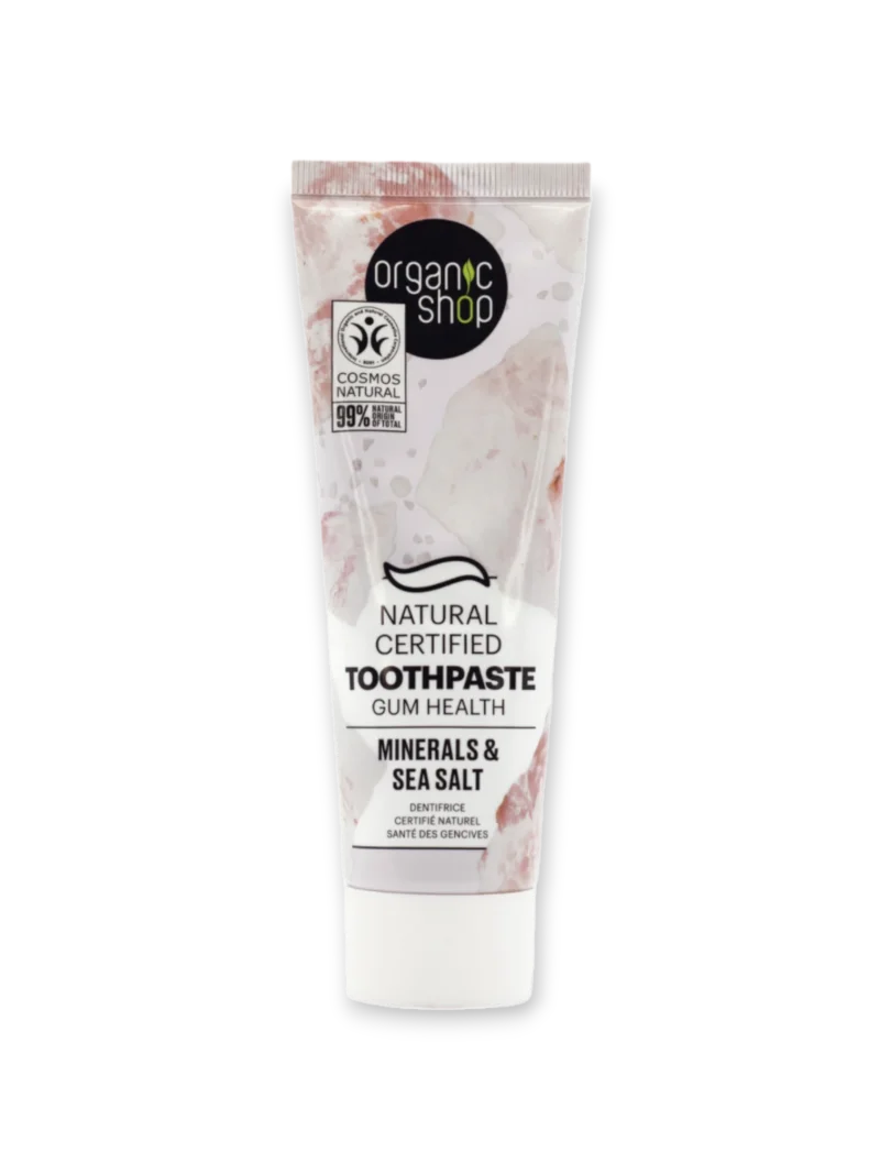 Паста за зъби с минерали и морска сол Organic Shop, 100 г