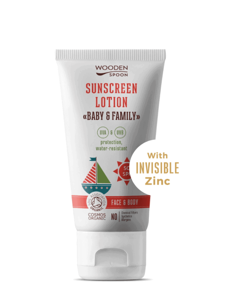 Wooden Spoon Слънцезащитен лосион BABY&FAMILY SPF 50