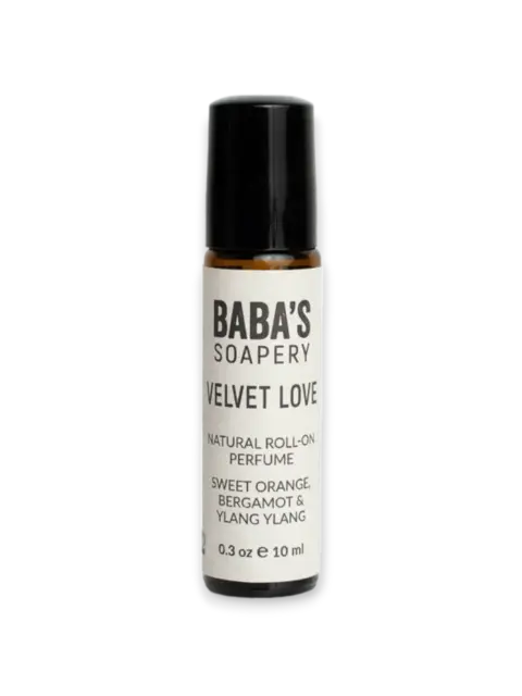 Натуральные шариковые духи VELVET LOVE 10 мл, Baba's Soapery