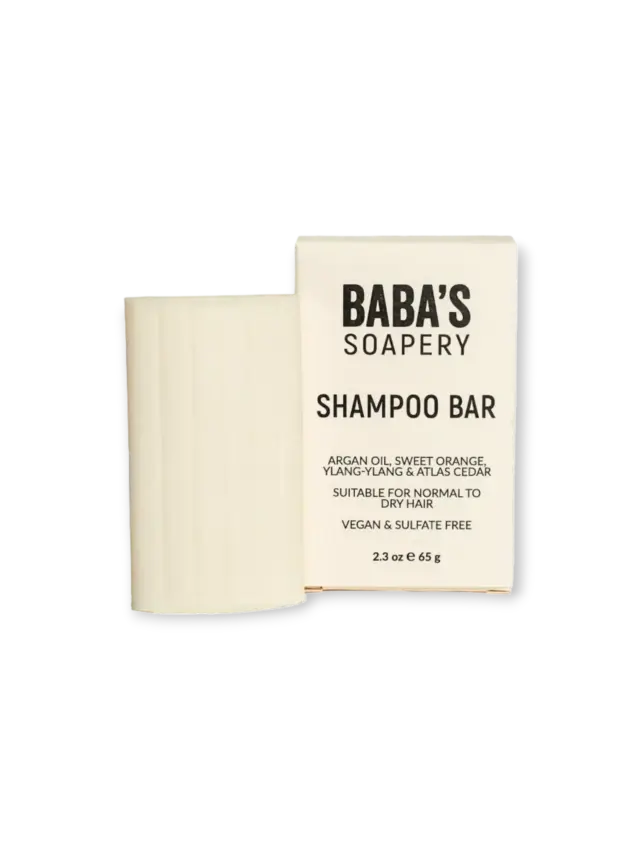 Твърд шампоан с масло от арган 65 г, Baba`s Soapery