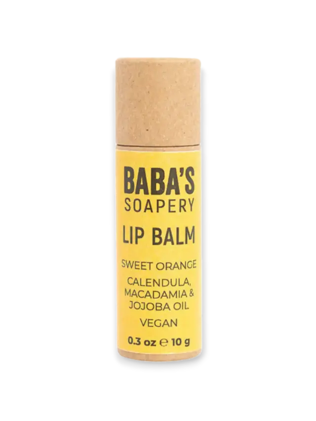 Балсам за устни със сладък портокал 10 г, Baba`s Soapery