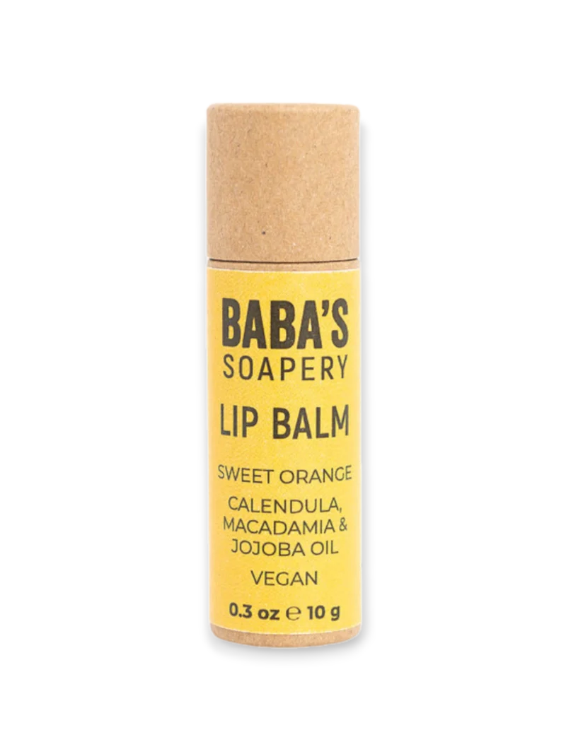 Балсам за устни със сладък портокал 10 г, Baba`s Soapery