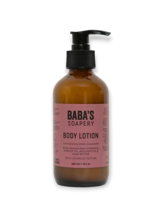 Лосион за тяло с лавандула и гераниум Baba`s Soapery