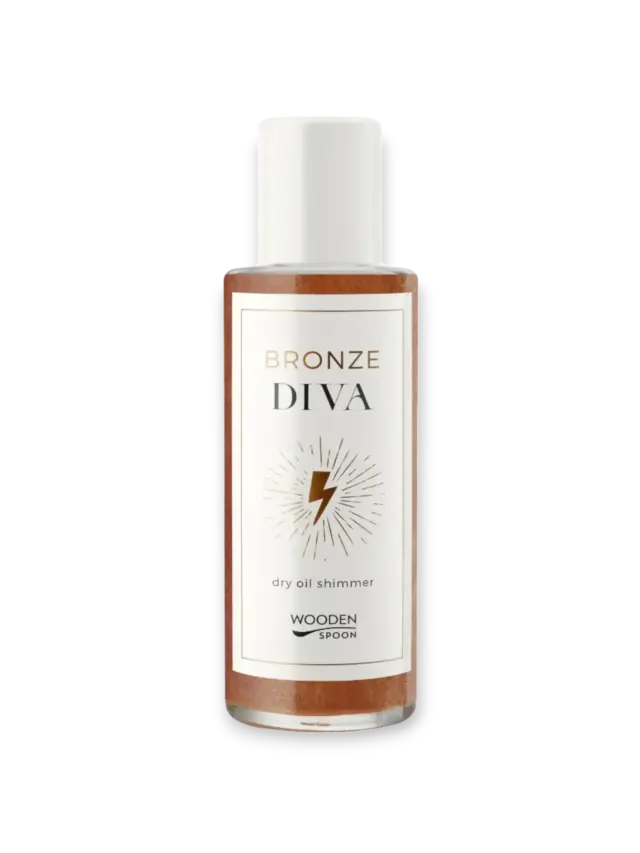 Бляскаво сухо олио за тяло Bronze Diva, Wooden Spoon