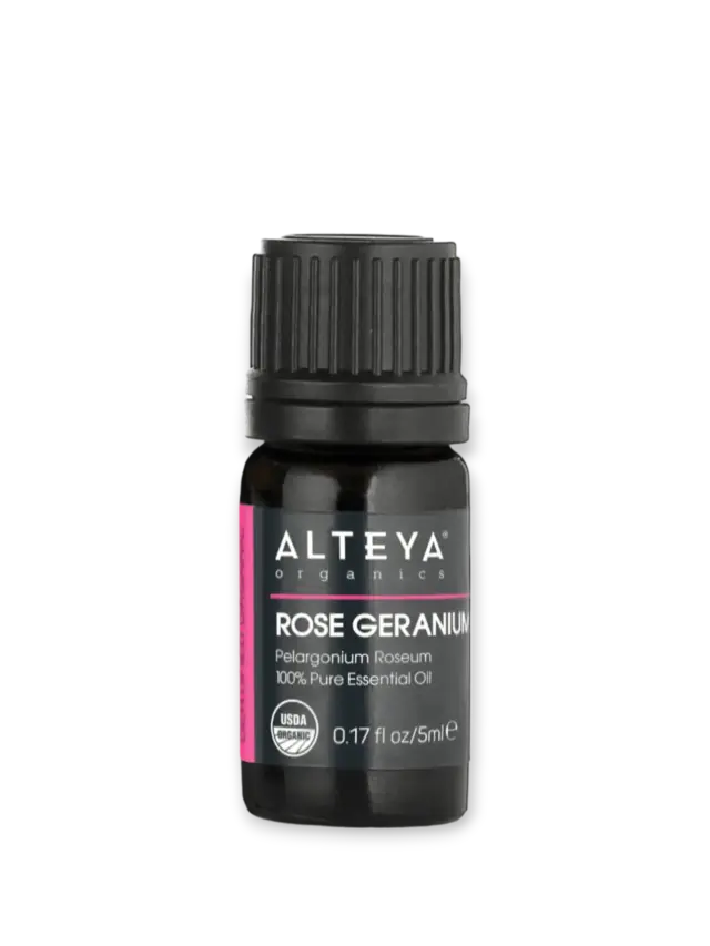 Етерично масло от Гераниум Роуз Био, 5/10 мл Alteya Organics