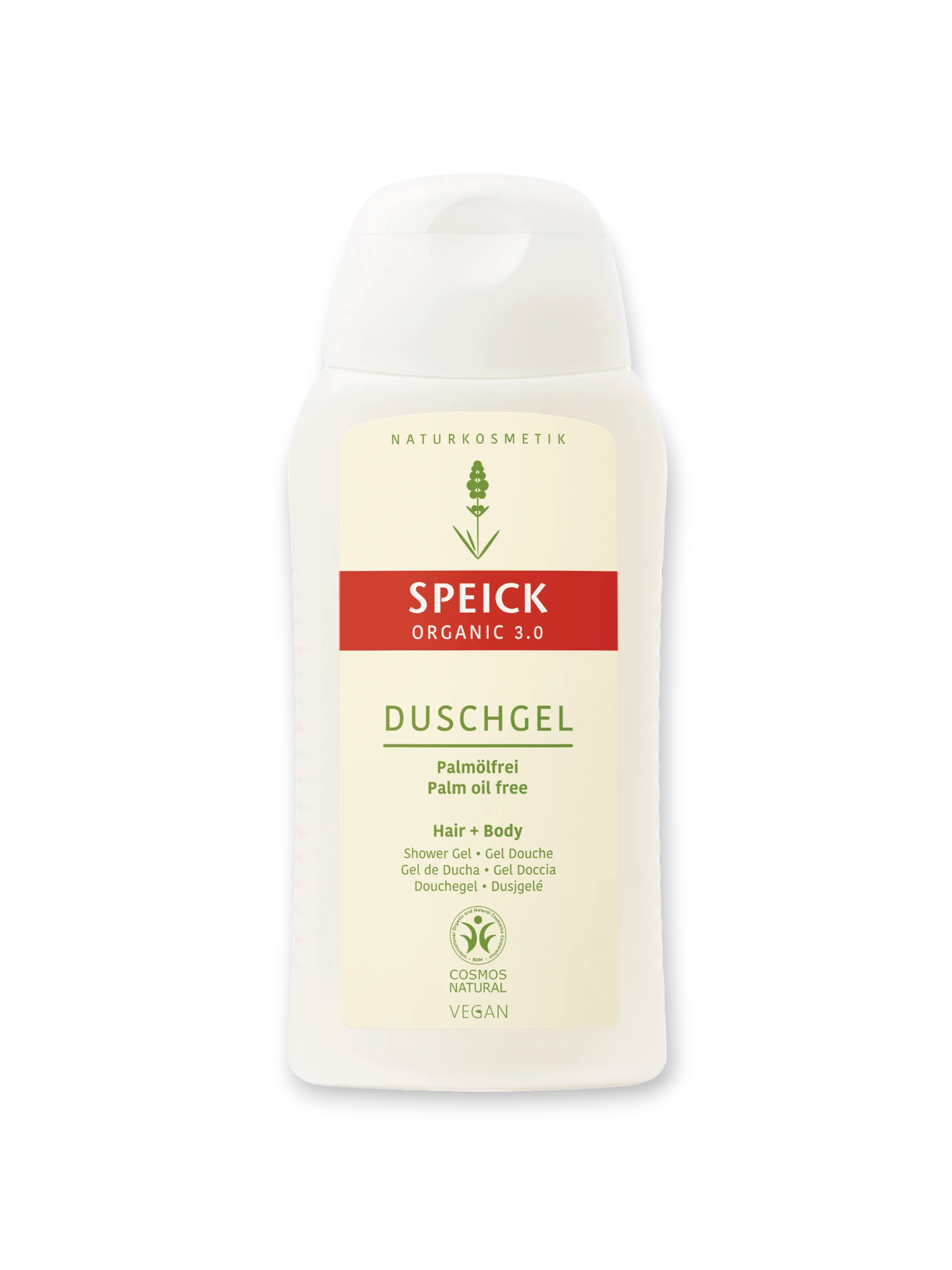 Душ-Гел за коса и тяло, Speick Organic, 200 мл