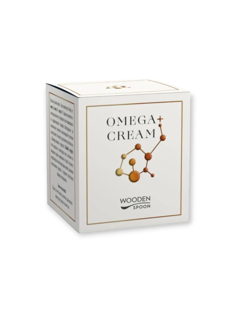 Дневен подхранващ крем за лице Omega+, 50 мл Wooden Spoon