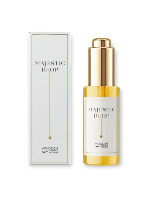 Луксозен нощен еликсир за лице Majestic drop, 30 мл Wooden Spoon