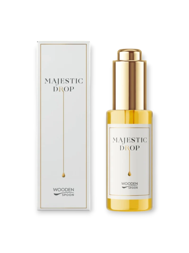 Луксозен нощен еликсир за лице Majestic drop, 30 мл Wooden Spoon